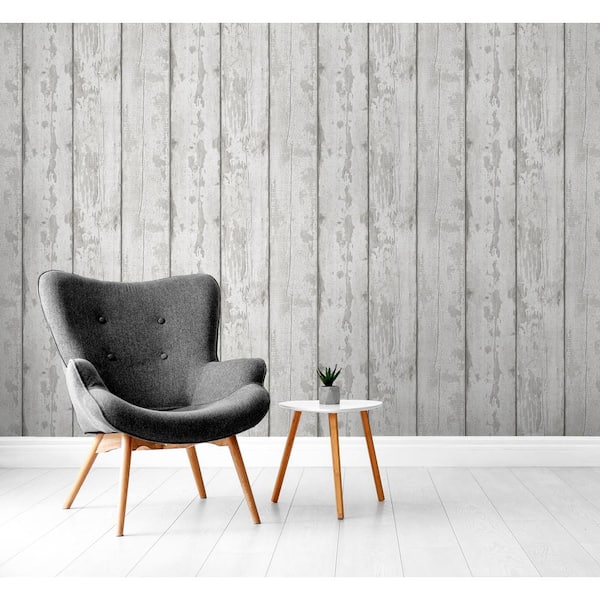 Black Wooden Boards Wallpaper • Timber Panelling • Milton & King
