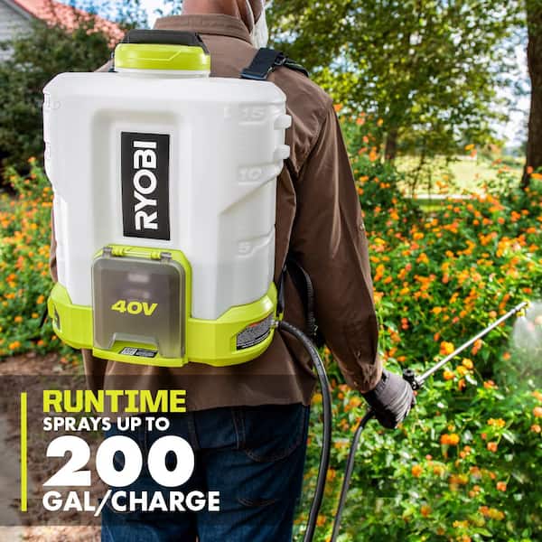 Kobalt 4-Gallons Plastic 40-volt Battery Operated Backpack Sprayer in the  Garden Sprayers department at