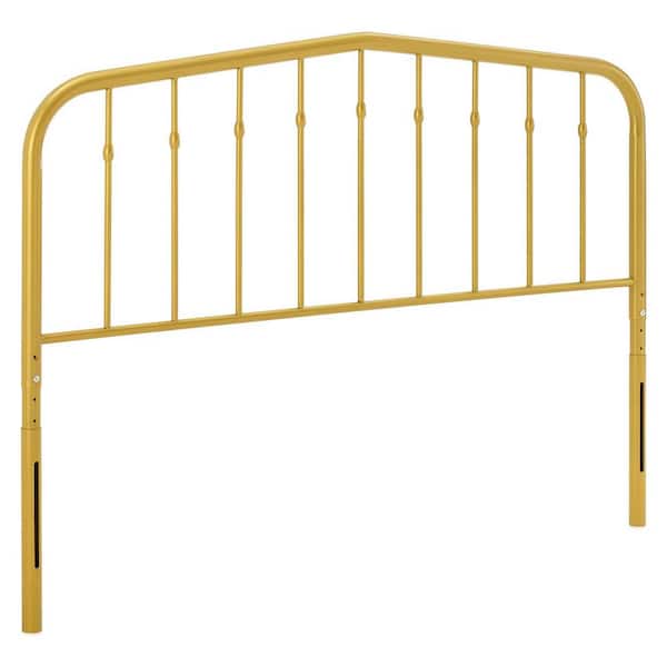MODWAY Lennon Gold Queen Metal Headboard