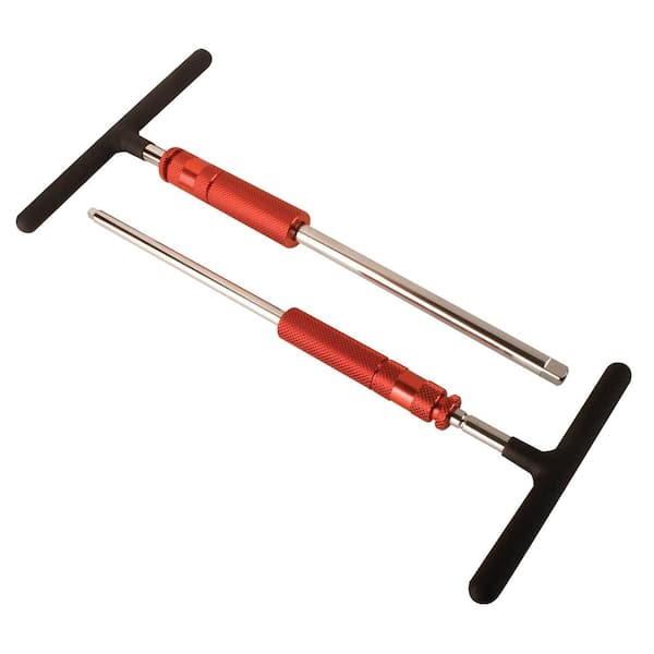 1/4 in. and 3/8 in. Drive Adjustable T-Handle Speed Wrench Set (2-Piece)