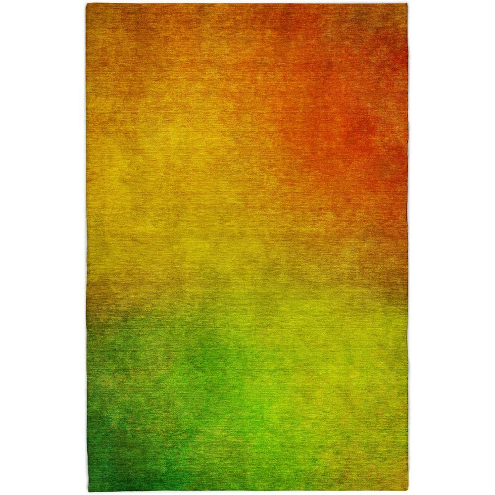 Dream Shag Premium Machine Washable Abstract ADS583 Terracotta 9 ft. x 12 ft. Area Rug price history on PriceWatchPro