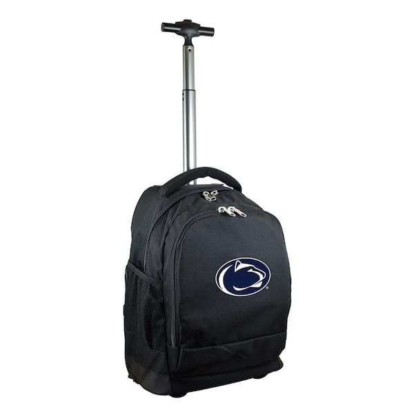Denco NCAA Penn State 19 in. Black Wheeled Premium Backpack