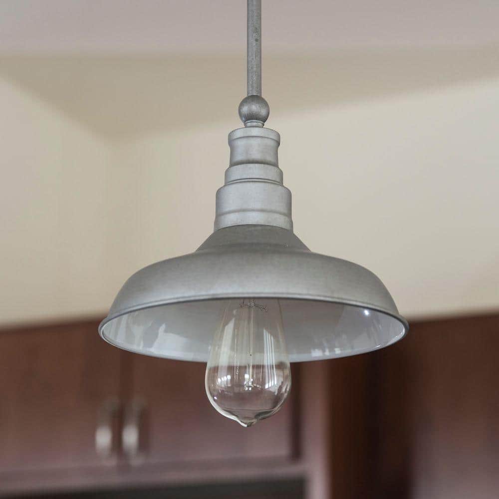 Kimball Satin Nickel Steel Mini Pendant Light