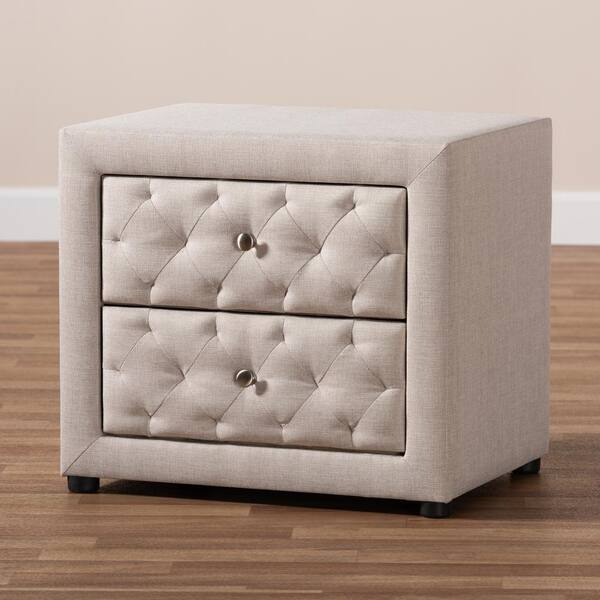 light beige nightstand