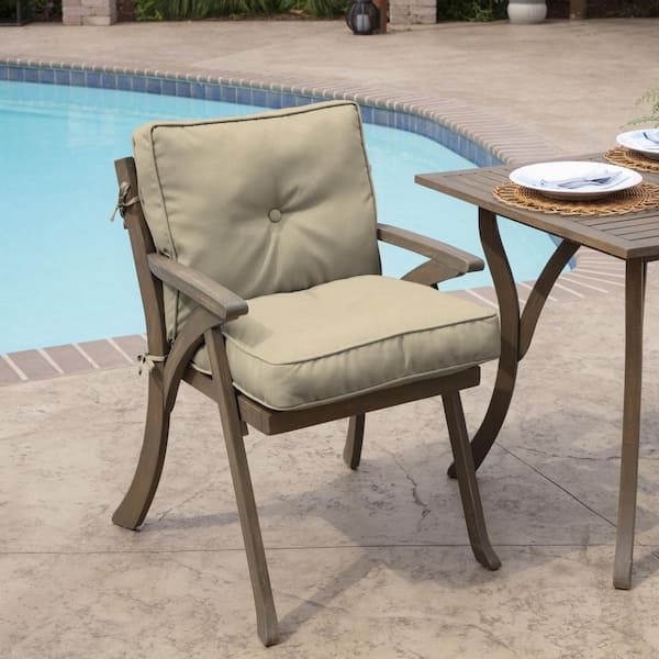 Outdoor Dining Chair Cushion, 20 Inch Wide Dining Chairs