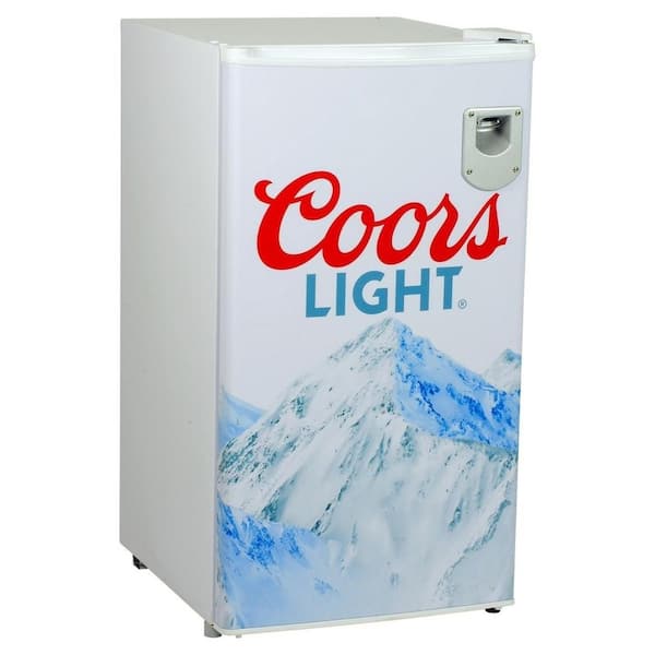 Koolatron 3.3 ft. Coors Light Mini Fridge in White CL-90 - The Home Depot