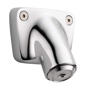 Commercial 30-Degree Institutional 1-Spray Patterns 1.75 in. Wall Mount Fixed Shower Head in Chrome