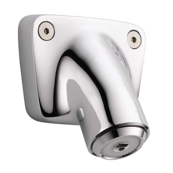 Delta Commercial 30-Degree Institutional 1-Spray Patterns 1.75 in. Wall Mount Fixed Shower Head in Chrome