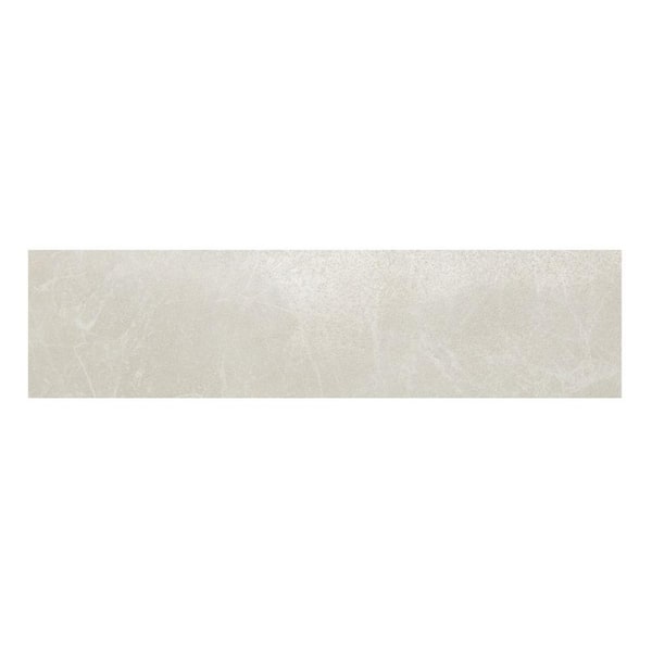 Ivy Hill Tile Palazzo Crema Beige 3.93 in. x 0.33 in. Semi-Polished ...