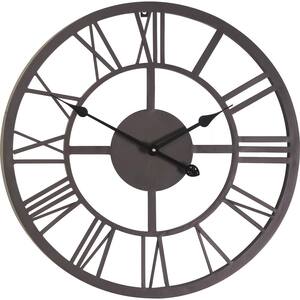 21.5 in. Dia. Giant Roman Numeral Wall Clock