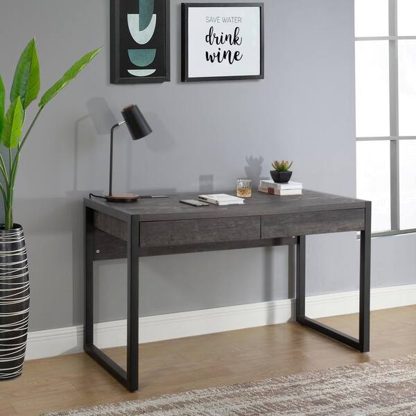 https://images.thdstatic.com/productImages/c2744370-9e80-4409-a95f-c51d4a7a48e0/svn/washed-black-and-black-fc-design-writing-desks-99jet400-2109-31_600.jpg