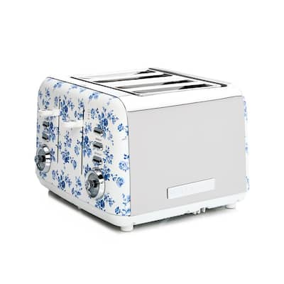 Nostalgia Classic 4-Slice Aqua Blue Retro Toaster CLTOS4AQ - The Home Depot