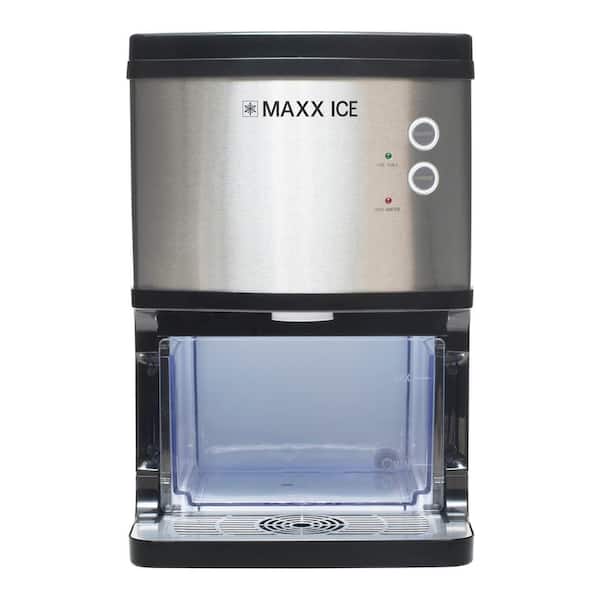 Maxx Ice Countertop Nugget Ice Maker in Stainless Steel MAXNG30 The