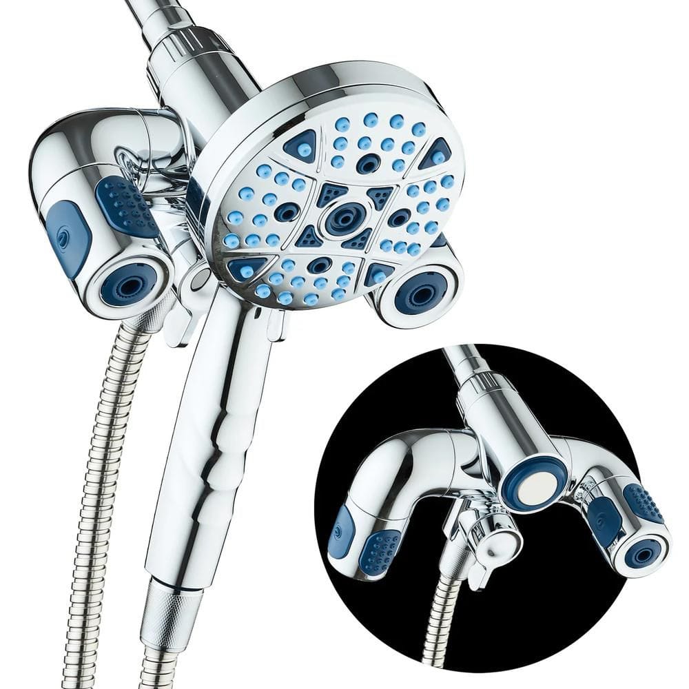 208-Spray Wall Mount Magnetic Shower Head Combo with Adjustable Arms 2.5 GPM in Chrome price history on PriceWatchPro