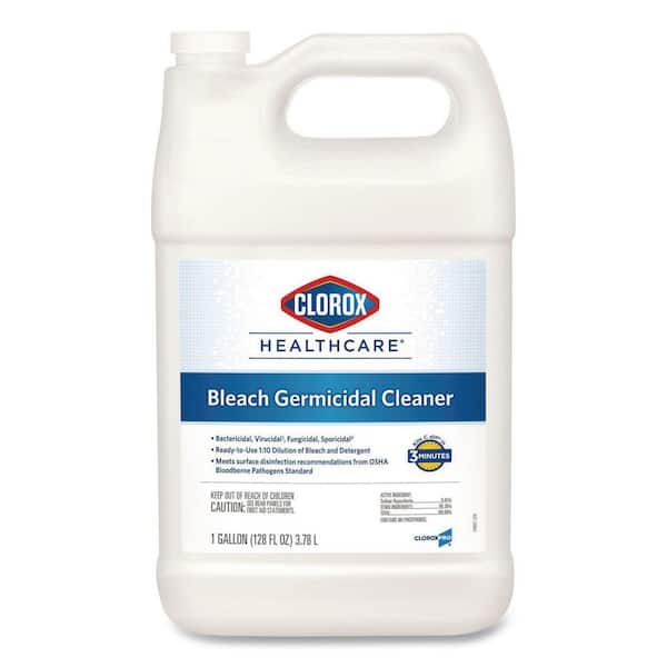 Clorox Hospital Cleaner Disinfectant w/Bleach, Refill Bottle 1 Gal.