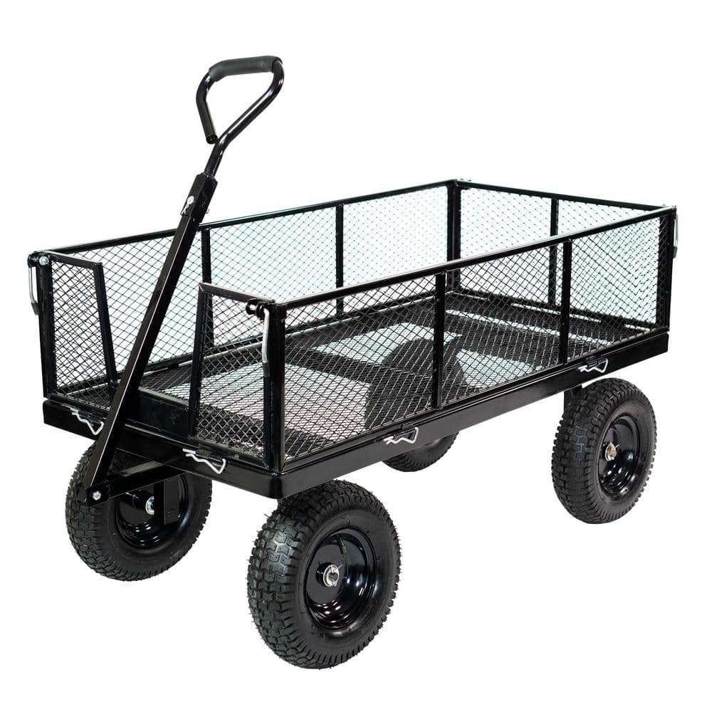 Sun-Ray 6.808 cu. ft. Capacity 1000 lbs. Heavy-Duty Multi-Purpose Steel Utility Cart