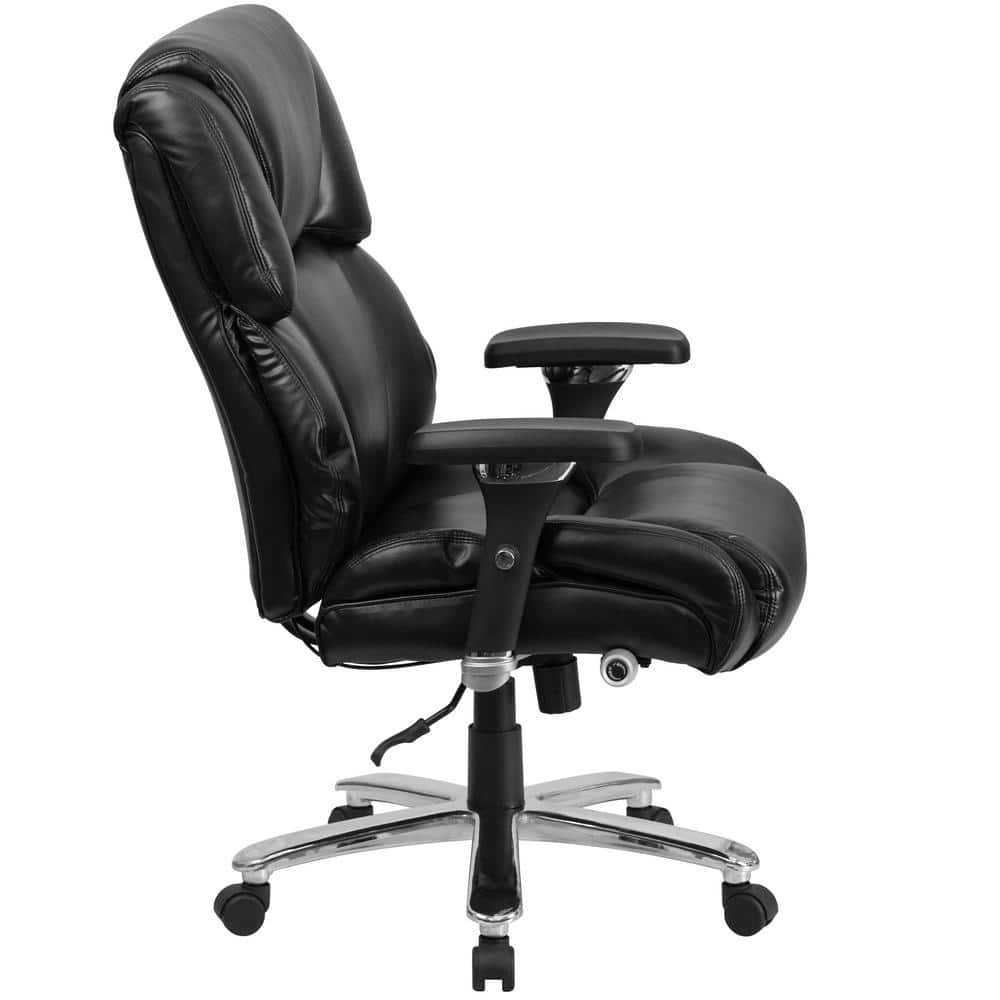 Black Leather High Back Ergonomic Executive Swivel Chair