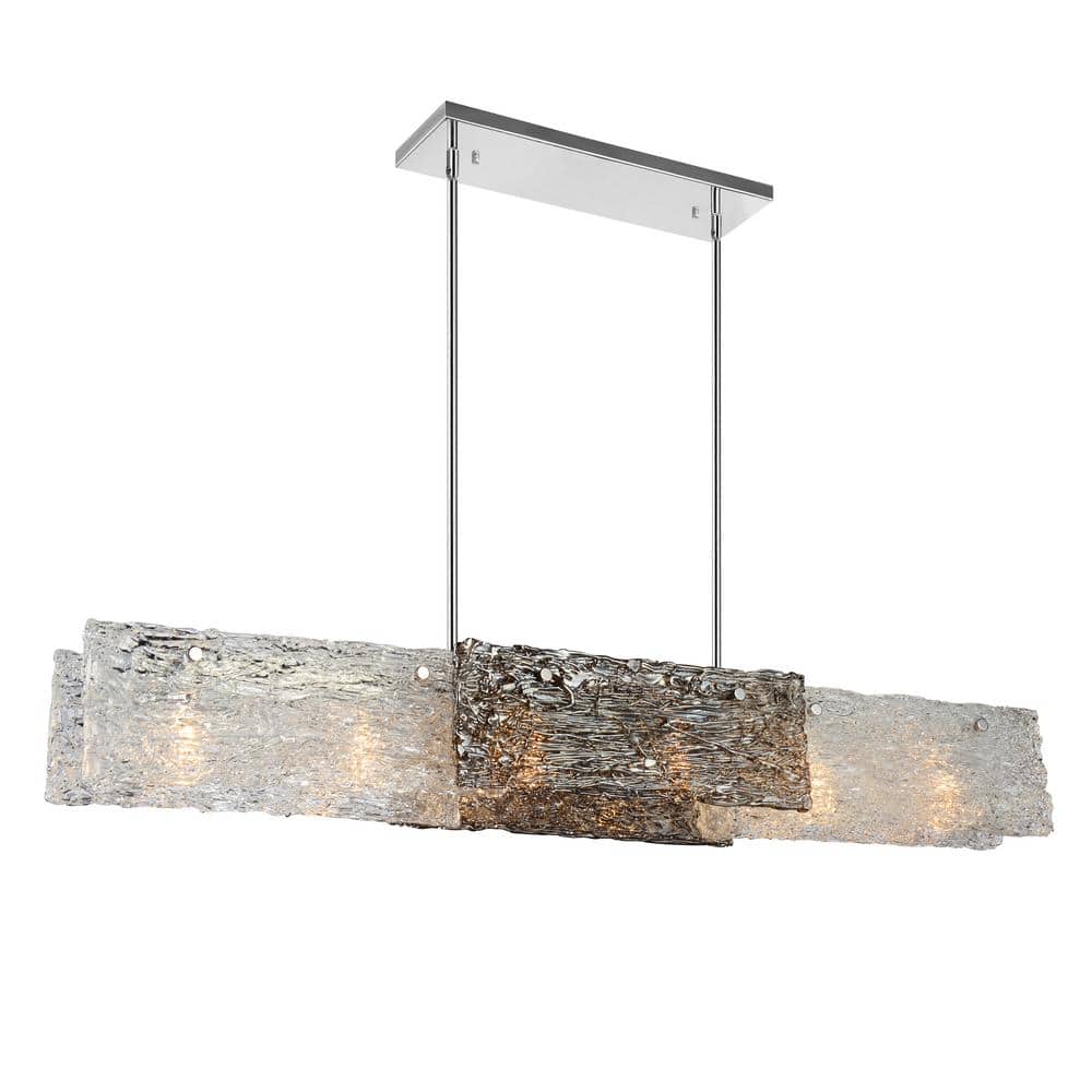 Wilma 6 Light Down Chandelier With Chrome Finish price history on PriceWatchPro