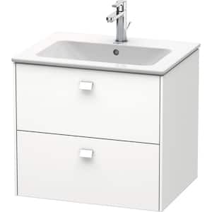 Brioso 18.88 in. W x 24.38 in. D x 21.75 in. H Bath Vanity Cabinet without Top in White Matte