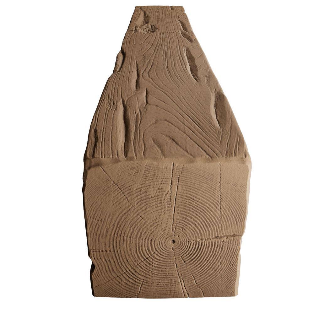 Toffee Faux Wood Beam 4"H x 8"W x 22'L