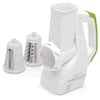 Presto Salad Shooter Electric Slicer Shredder w/ 2 Cones 02910