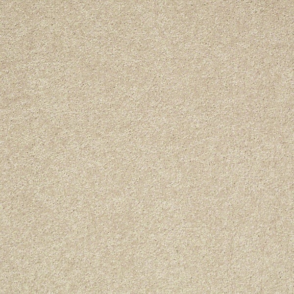 Brave Soul II - Tea and Honey - Beige 15 ft. 44 oz. Polyester Texture Carpet - Installation Required
