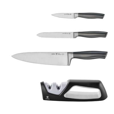 Graphite 4-Piece Steel Knives Starter Set