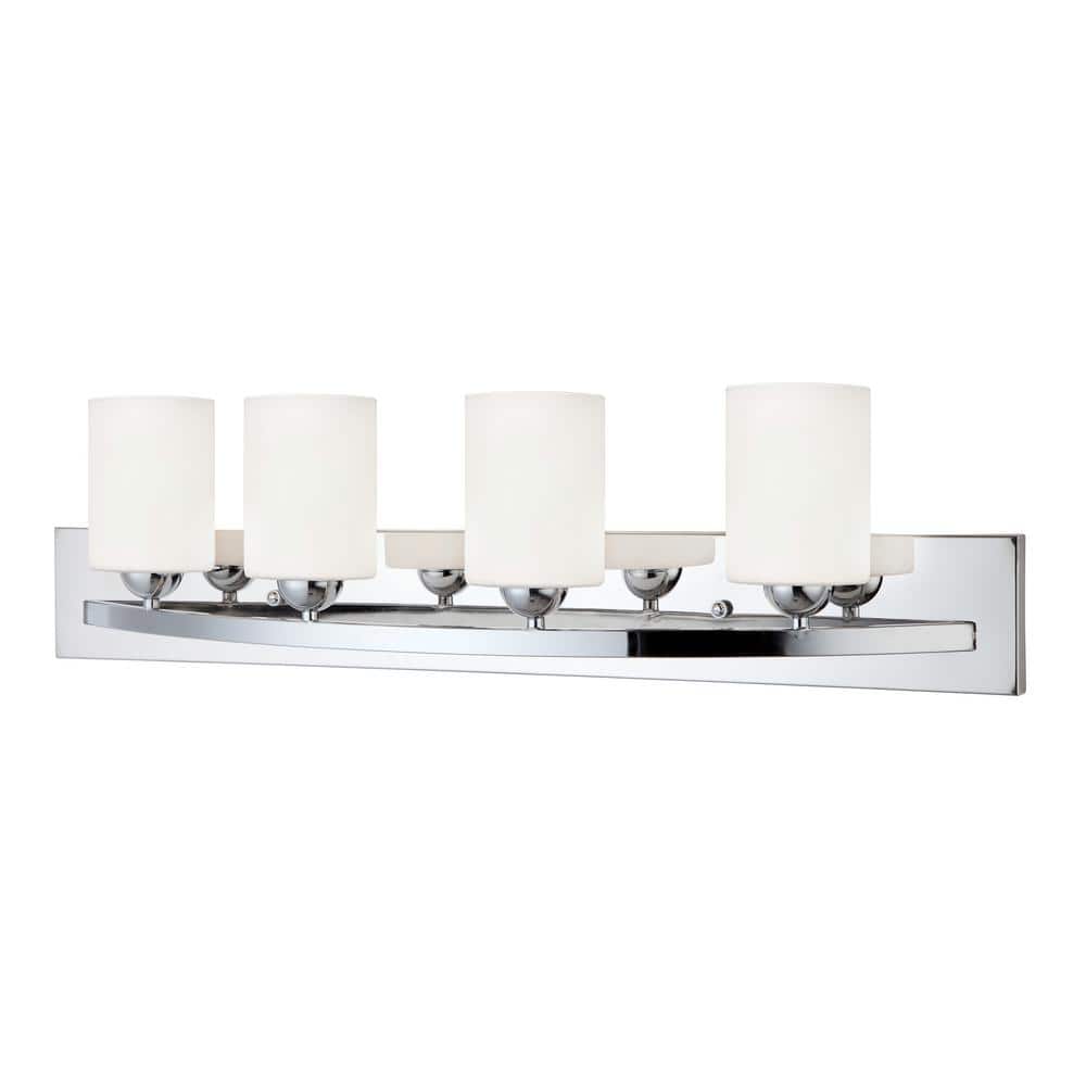 Hampton 4-Light Chrome Bath Light price history on PriceWatchPro