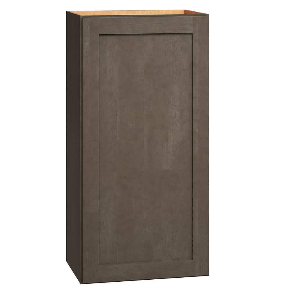QuickShip Cottage 18 in. W x 12 in. D x 36 in. H Assembled Plywood Shaker Wall Kitchen Cabinet in Fieldstone price history on PriceWatchPro