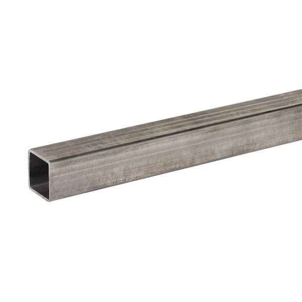 Everbilt 1/2 in. x 72 in. Plain Steel Square Tube with 1/16 in. Thickness