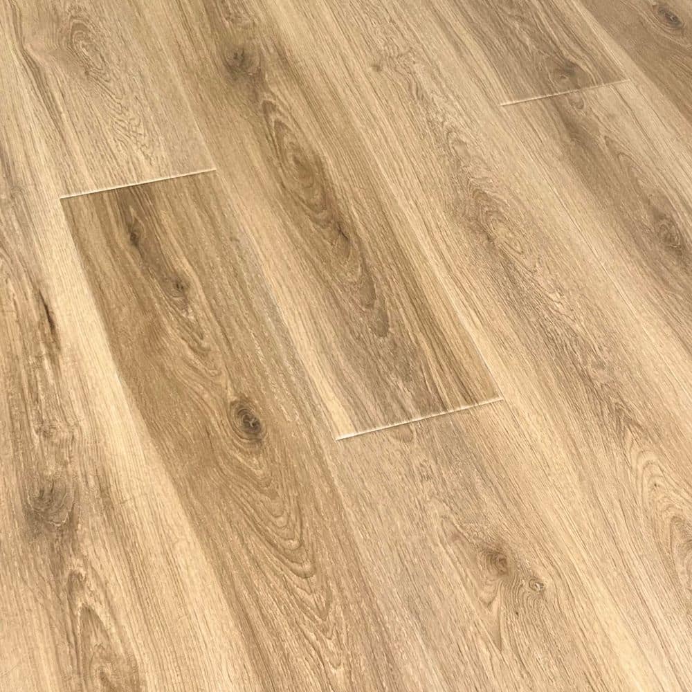 "Perfection Makow Oak 20 MIL x 7.13"" W x 49 in. L Click Lock U-Groove Waterproof Luxury Vinyl Plank (19.4 sq. ft. /box)" price history on PriceWatchPro