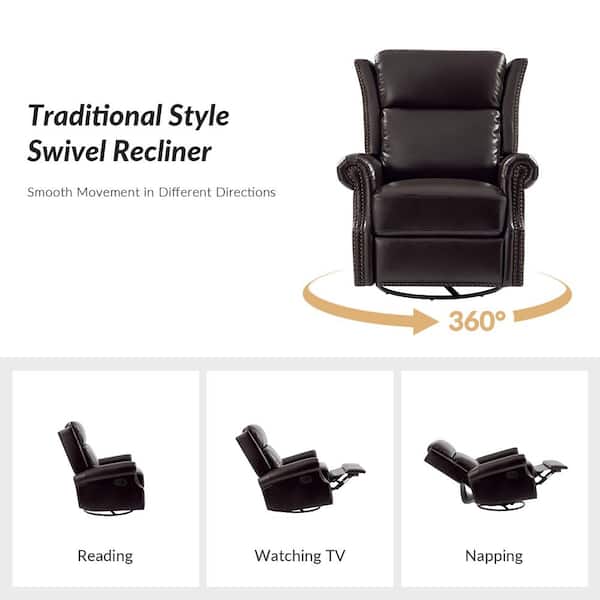 JAYDEN CREATION Lavinia Espresso Genuine Leather Manual