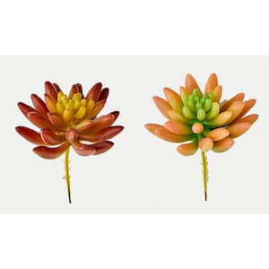 3 in. Artificial Succulent Pick (Set of 6)