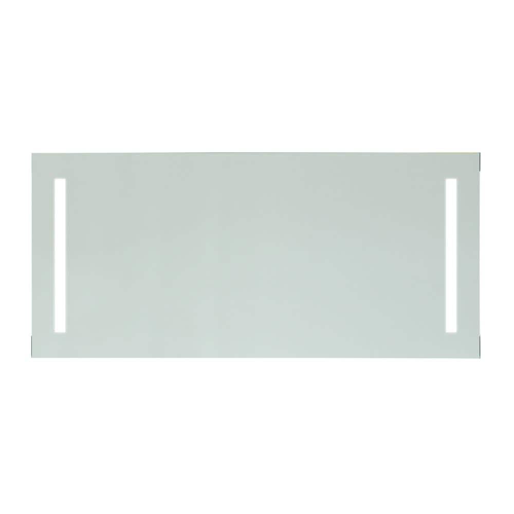 Rectangular Frameless LED Bathroom Vanity Mirror 60 x 28