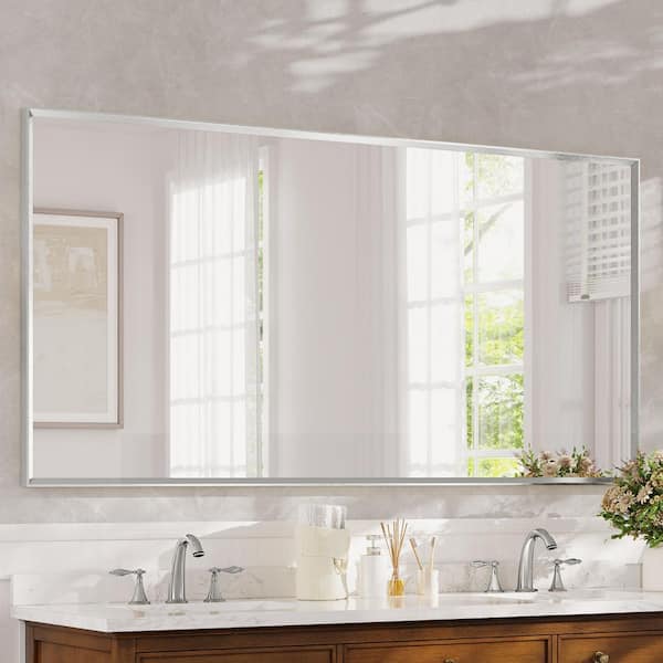 Bonosuki 36 in. W x 72 in. H Rectangle Aluminum Framed Mirrors for Bonosuki 36 in. W x 72 in. H Rectangle Aluminum Framed Mirrors for