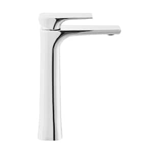 Monaco Single Handle Single Hole Bathroom Faucet in Polished Chrome
