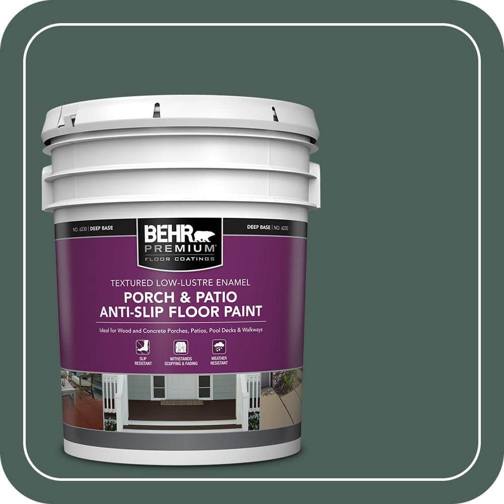 5 gal. #SC-114 Mountain Spruce Textured Low-Lustre Enamel Interior/Exterior Porch and Patio Anti-Slip Floor Paint price history on PriceWatchPro