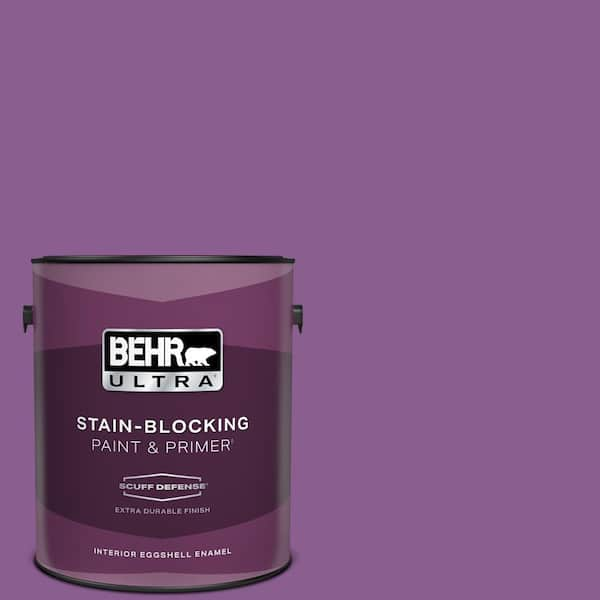 BEHR ULTRA 1 gal. #P100-6 Chakra Extra Durable Eggshell Enamel Interior Paint & Primer