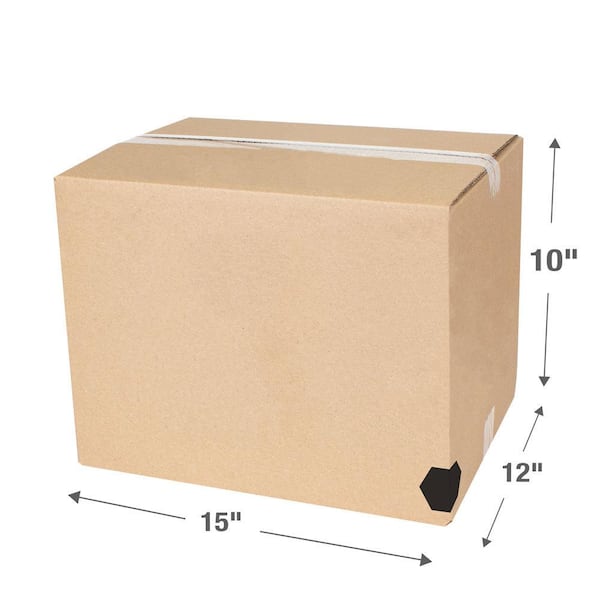 Pratt Retail Specialties 15 in. L x 10 in. W x 12 in. D Document Box 3-Pack  DOCBOX3PK - The Home Depot