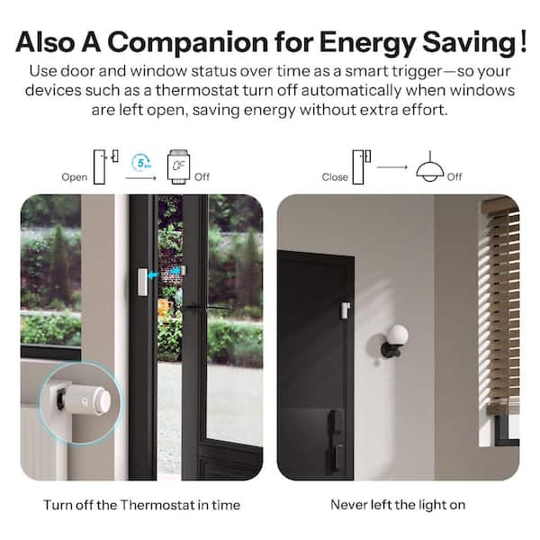 SONOFF SenseGuard DW Zigbee Door Window Contact Sensor,Open Close
