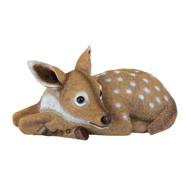 sweet as can be ceramic Baby deer/fawn planter