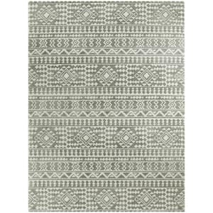 Rico Southwestern Charcoal 5 ft. x 7 ft. Area Rug