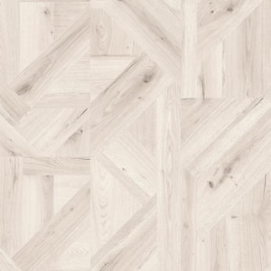 Oak Milano Timido 8mm T x 13 in. W Waterproof Laminate Wood Flooring(27.41 sq. ft./case)