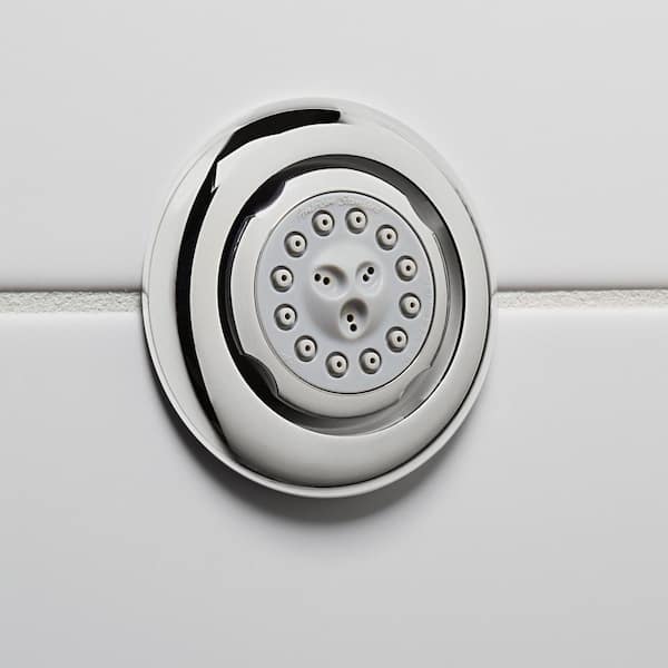 Extender 3-Spray Round Body Sprayer in Polished Chrome