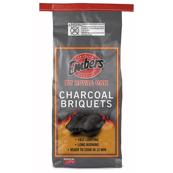 Embers 20 lbs. Charcoal Briquets