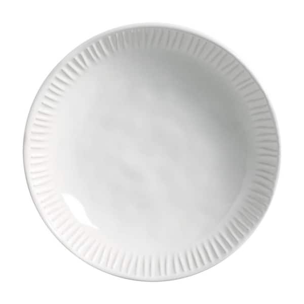 PORTO BRASIL 26.91 fl. oz. New White Stoneware Linhas Salad Bowl (Set of 6)