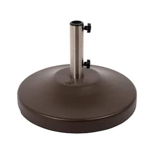 US Weight Fillable Free Standing Umbrella Base - Bronze