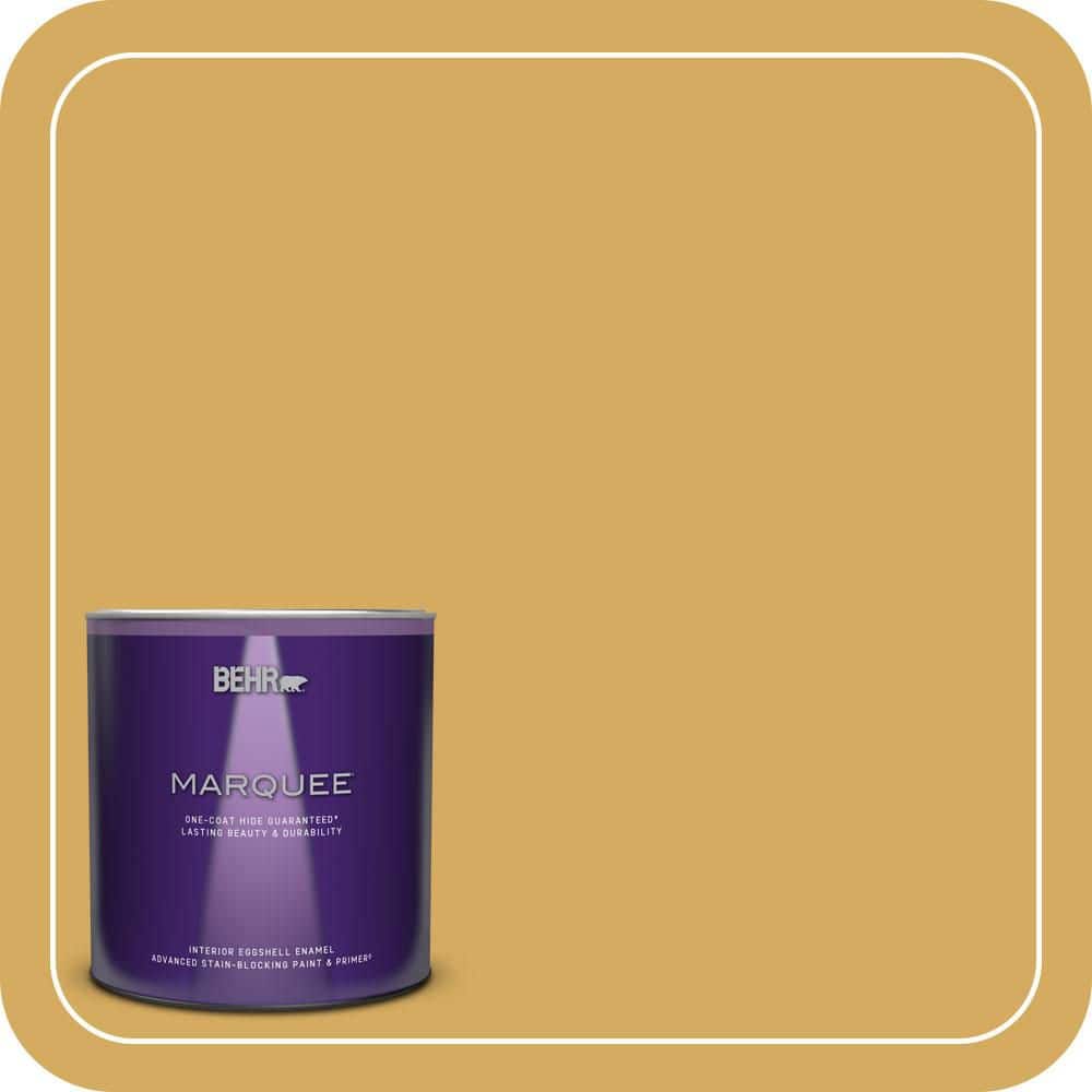 1 qt. #350D-5 French Pale Gold Eggshell Enamel Interior Paint & Primer price history on PriceWatchPro