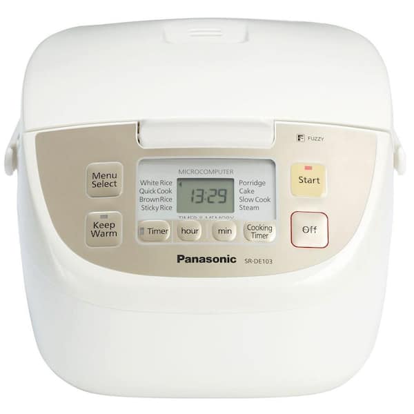 Panasonic 10-Cup Rice Cooker with Steamer