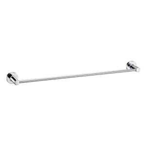 Kree 24 in. Wall Mounted Towel Bar Rust and Corrosion Resistant in Polished Chrome